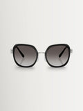 Ralph Lauren RL7088 black square sunglasses, imported from the UK