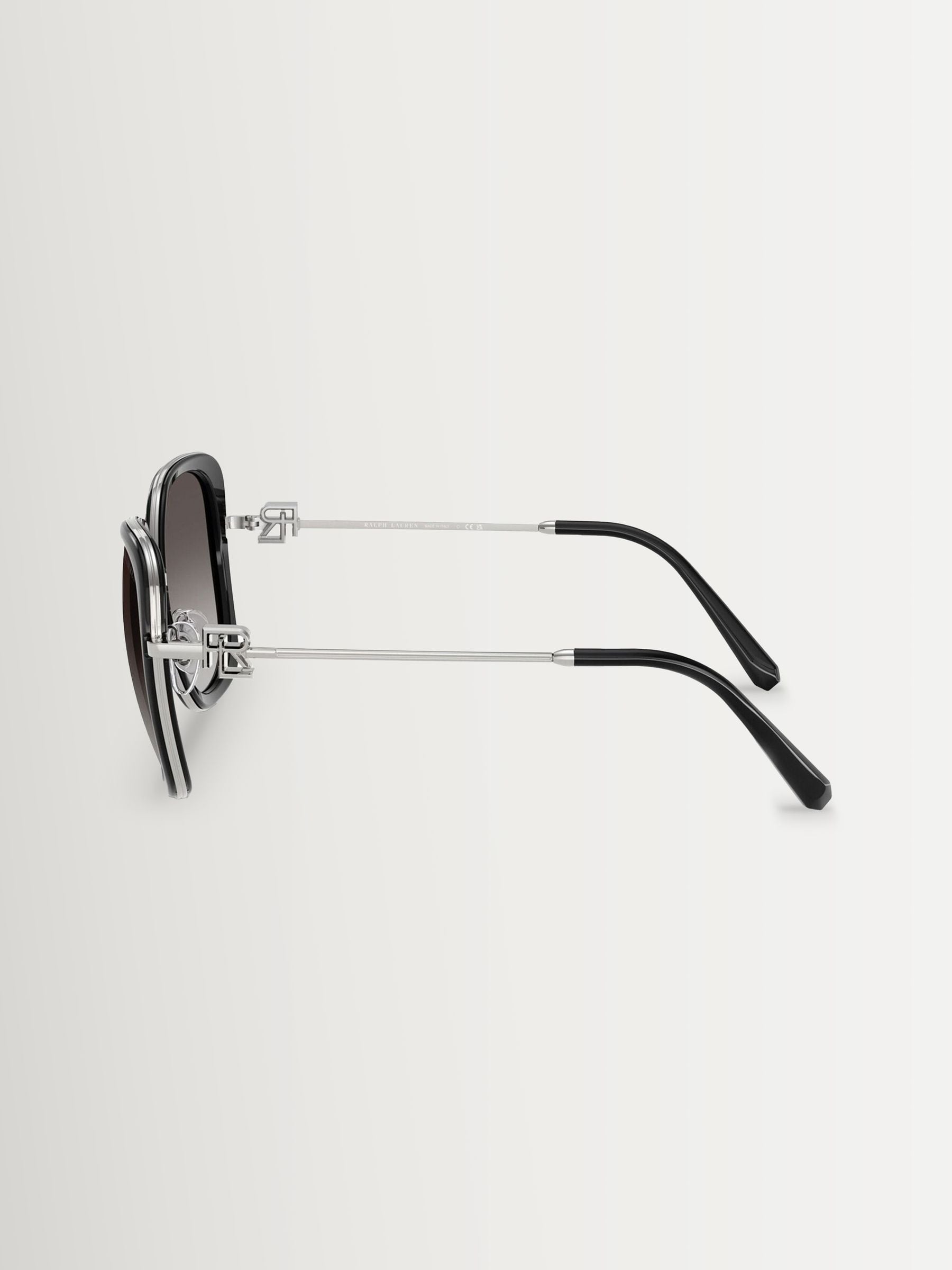 Ralph Lauren RL7088 black square sunglasses, imported from the UK