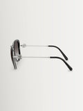 Ralph Lauren RL7088 black square sunglasses, imported from the UK