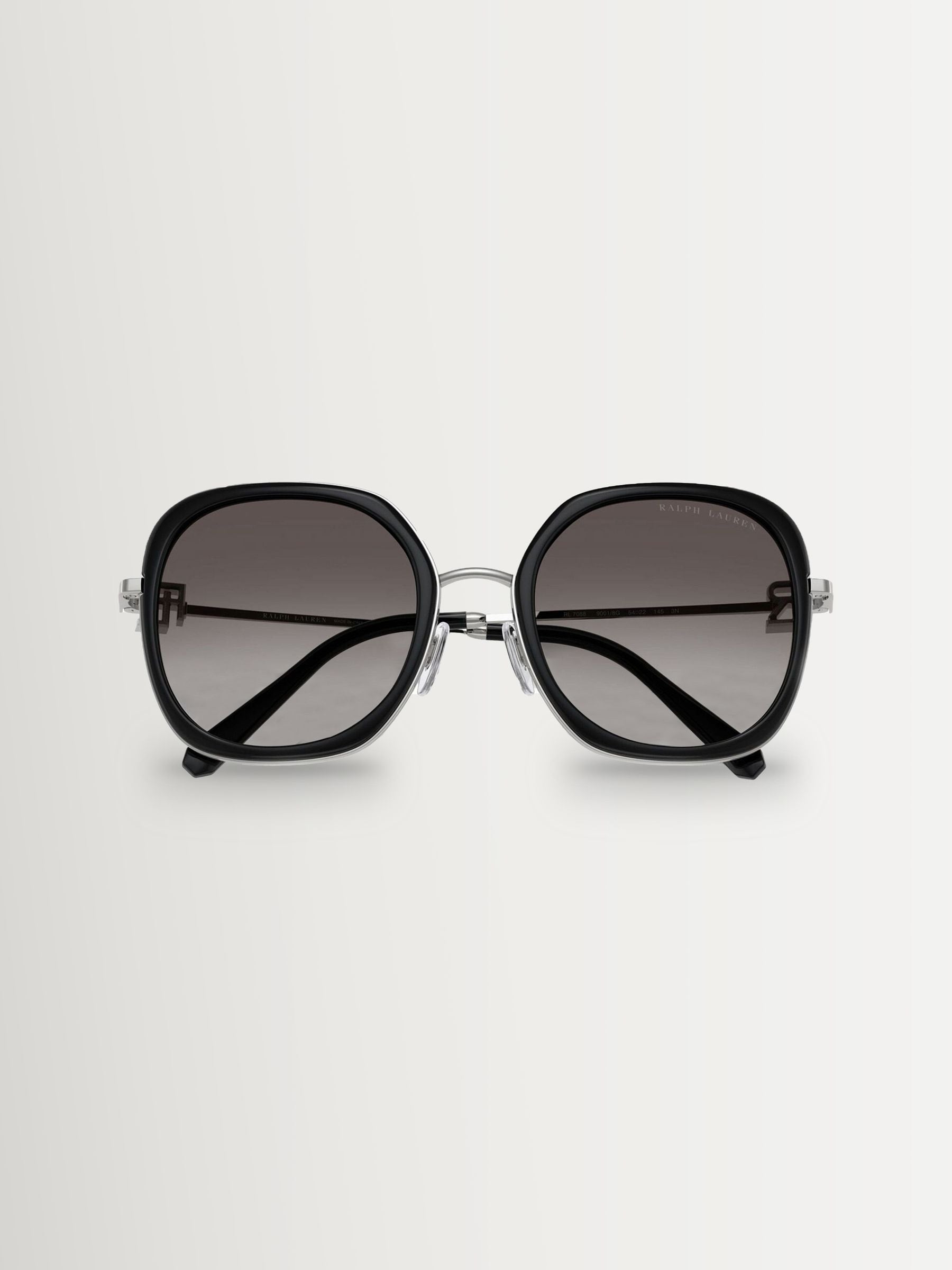 Ralph Lauren RL7088 black square sunglasses, imported from the UK
