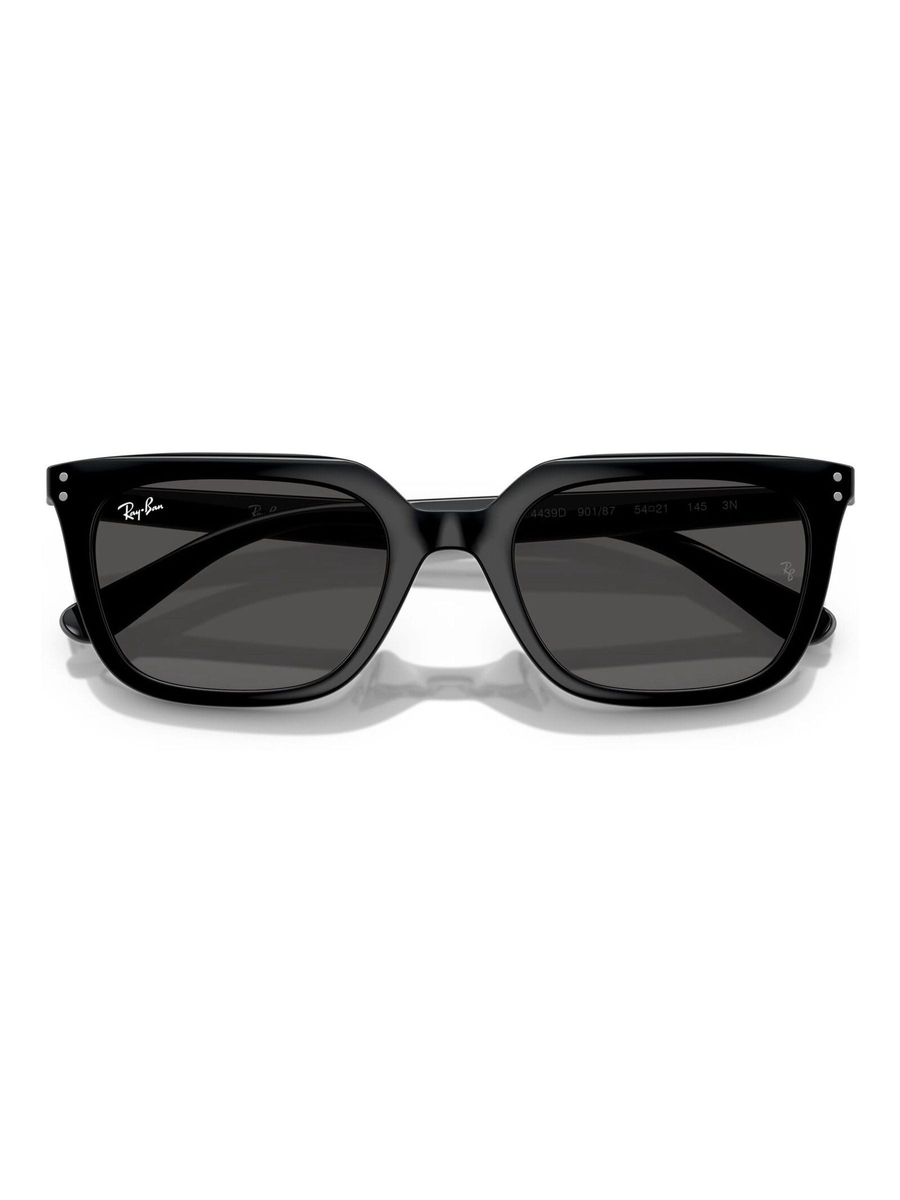 Ray-Ban Black Rb4439D Square Sunglasses