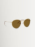 Ray-Ban Round Reverse gold polarised sunglasses - British product