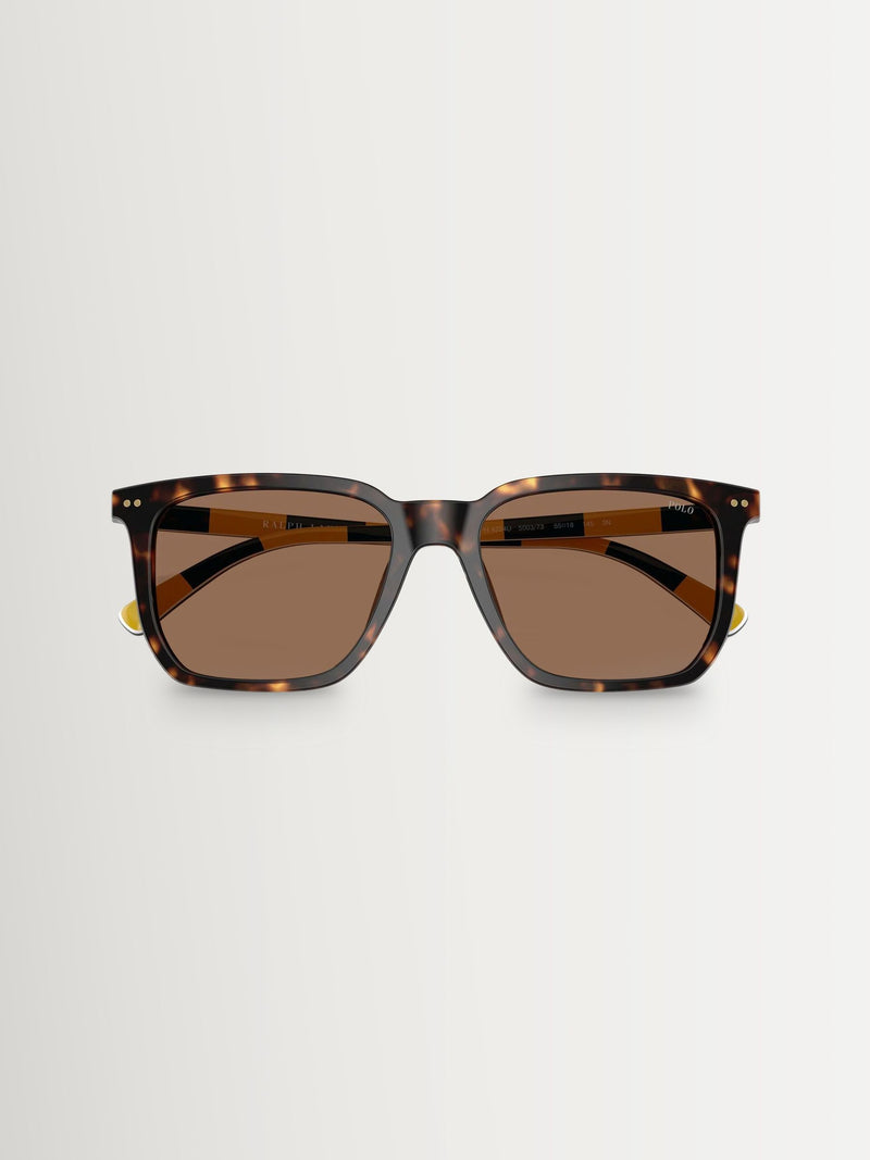 Polo Ralph Lauren brown PH4224U rectangle sunglasses - British product