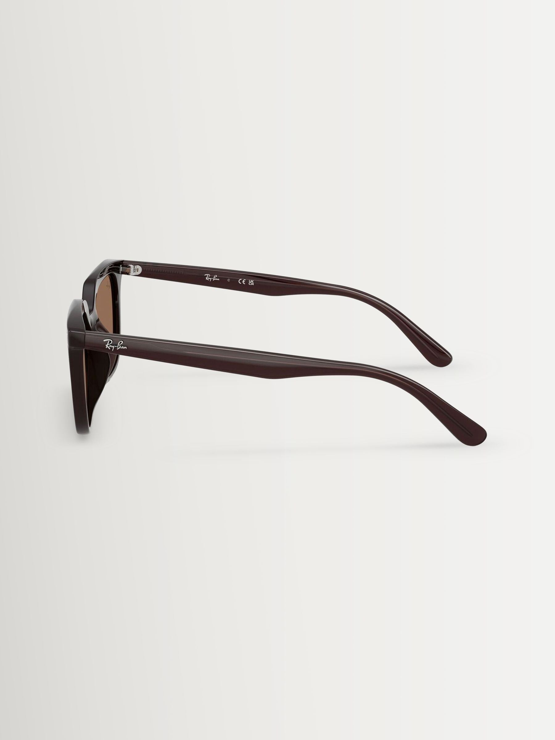 Ray-Ban retro brown square sunglasses - British product
