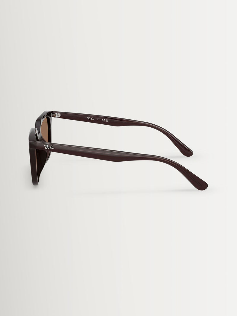 Ray-Ban retro brown square sunglasses - British product