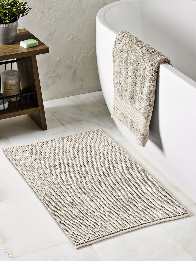 Sage Green Bobble Bath Mat