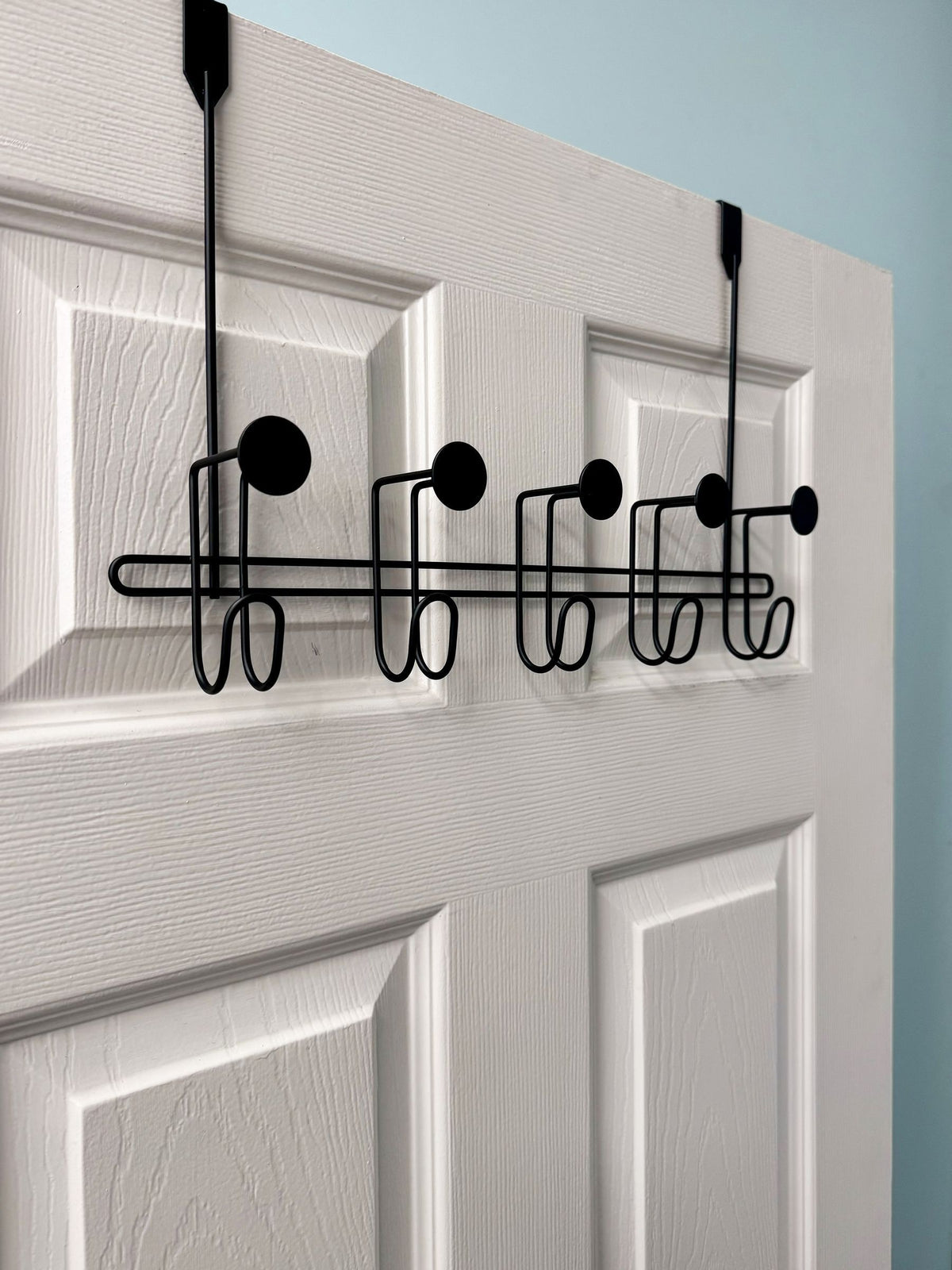 Showerdrape Silver Moretti Over Door Storage Hooks