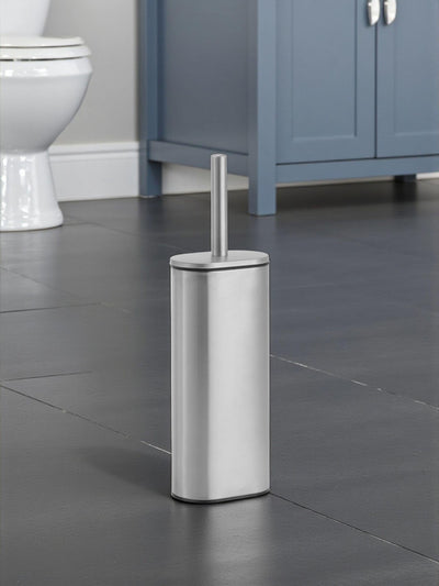 Showerdrape Silber Fortuna Toilettenbürste und Halter