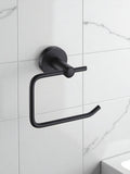 Showerdrape Silver Modernity Wall Mounted Toilet Roll Holder