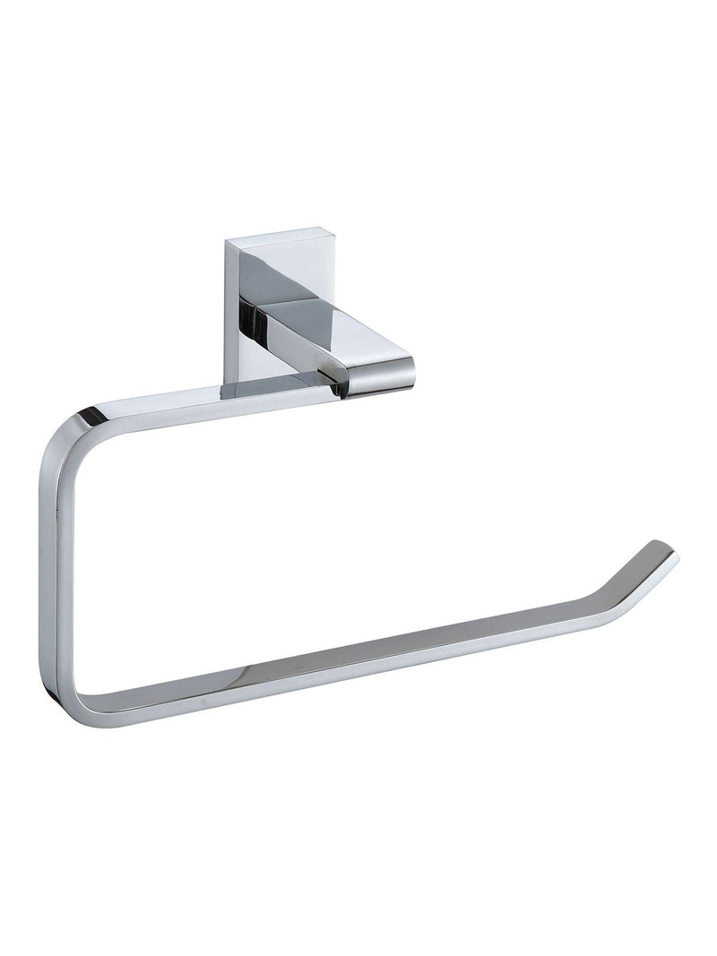 Silver Unity wall mounted towel holder (British brand)