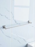 Showerdrape Silver Unity towel rail 50cm (British brand)