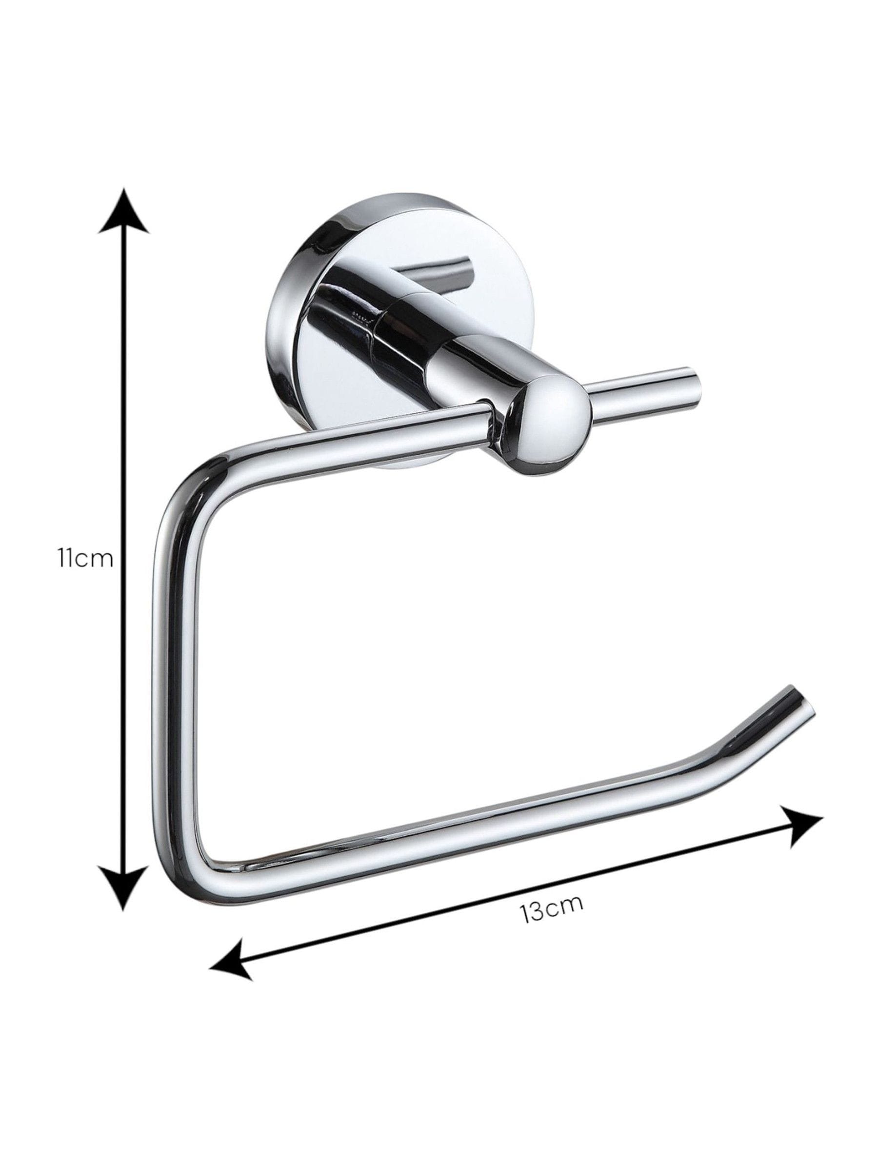Showerdrape Modernity chrome wall mounted toilet roll holder - British product