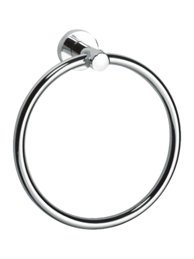 Showerdrape Silver Modernity veggmontert håndklestang