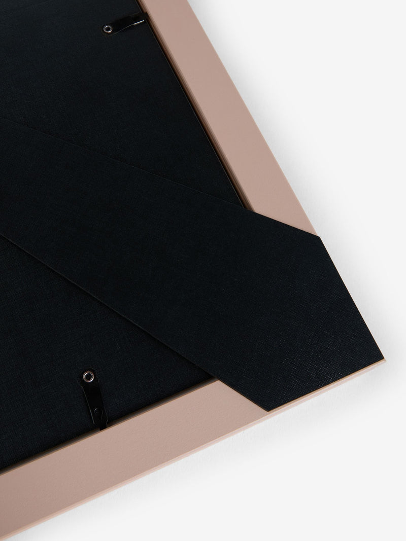 Wolton pink wooden photo frame, imported from the UK