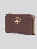 U.S. Polo Assn brown Stanford large zip around wallet - British product