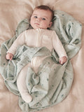 MORI Pink Cotton Large Muslin Square
