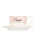 Yvonne Ellen Multi Bride Teacup and Saucer (British brand)