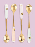 Yvonne Ellen multi bee tea spoons set of 4 (British brand)