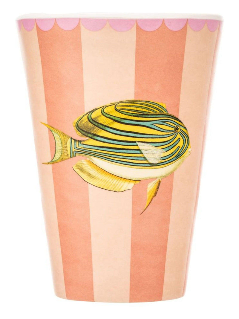 Yvonne Ellen set of 4 multicolour picnic tumblers 10cm (British brand)