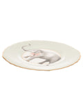 Yvonne Ellen multi elephant sandwich plate 23cm (British brand)