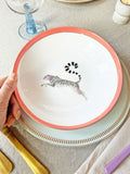 Yvonne Ellen Set of 4 Multi Animal Pasta Bowls