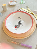 Yvonne Ellen Set of 4 Multi Animal Pasta Bowls