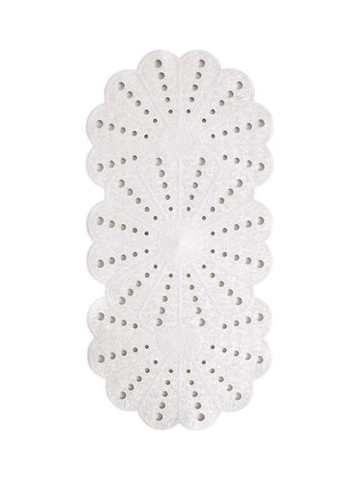 Next Showerdrape White Petal Flower Bath Mat- Buy online at McGrocer