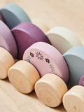 My 1st Years personalised pink pull-along caterpillar (British brand)