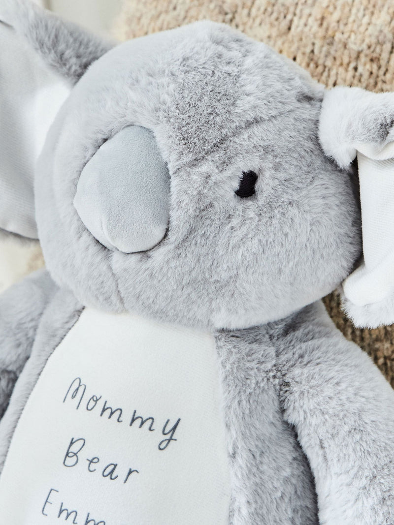 My 1st Years personalised large koala plush toy, imported from the UK