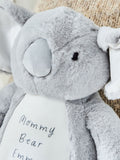 My 1st Years personalised large koala plush toy, imported from the UK