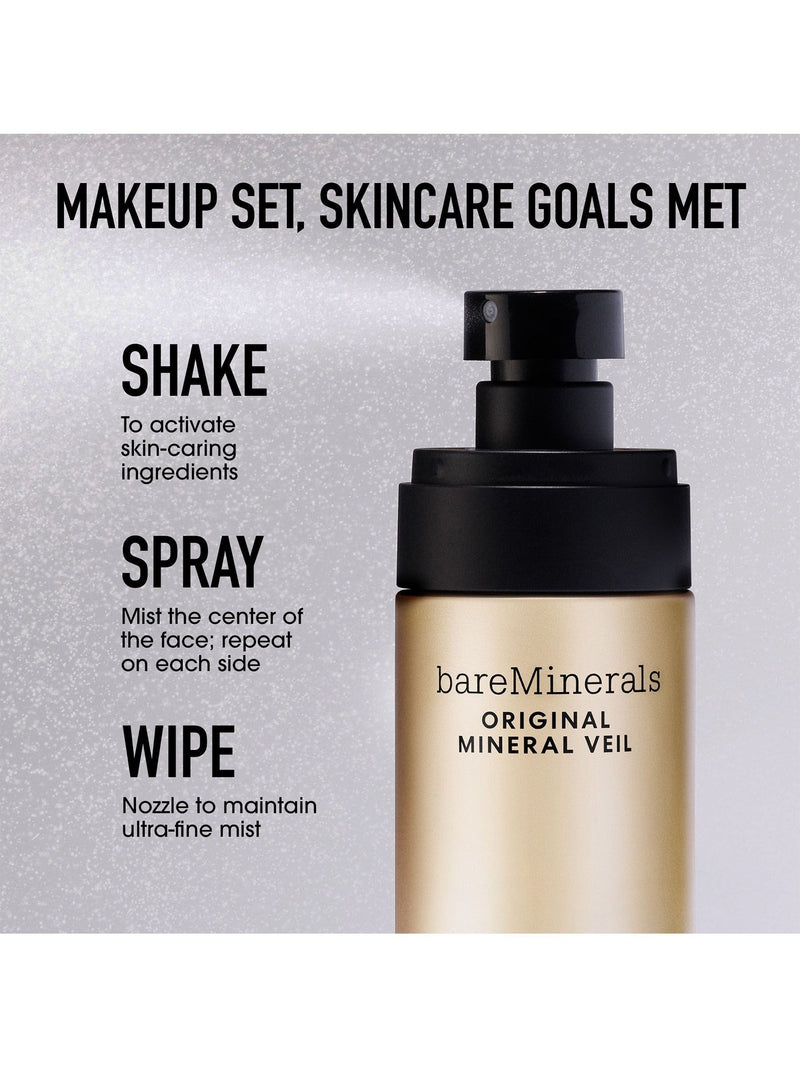 bareMinerals Original Mineral Veil Natural Matte Setting Spray 100ml - British product