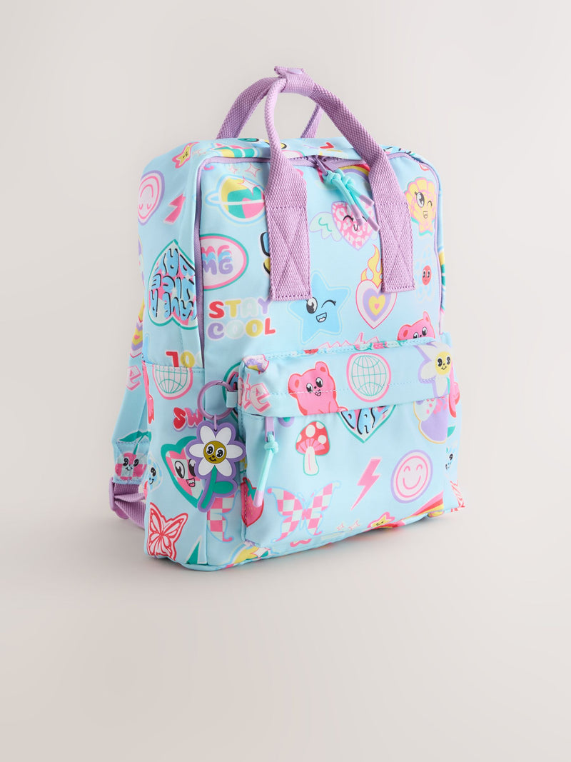 Blue Character Backpack