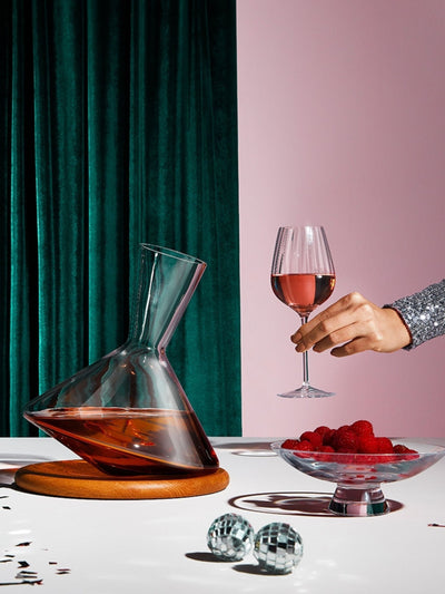 Nude Clear Balance Karaffe und Terroir Weingläser Geschenkset