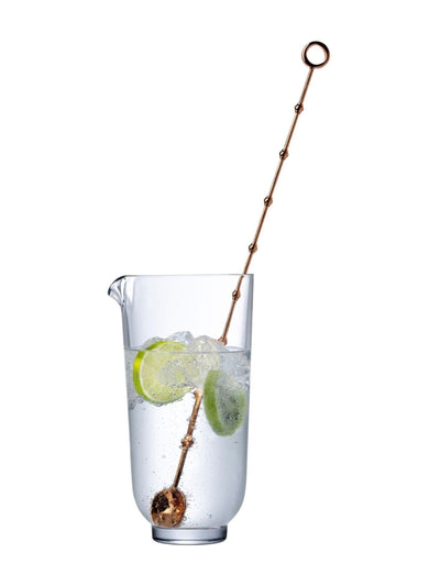 Next Nude Clear Hepburn Mischglas mit Metallrührer – online kaufen bei McGrocer