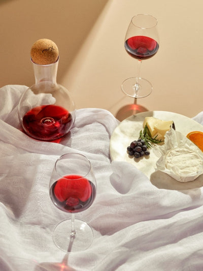 Nude Klar Vintage Vinkaraffel og Terroir Vinglass gavesett