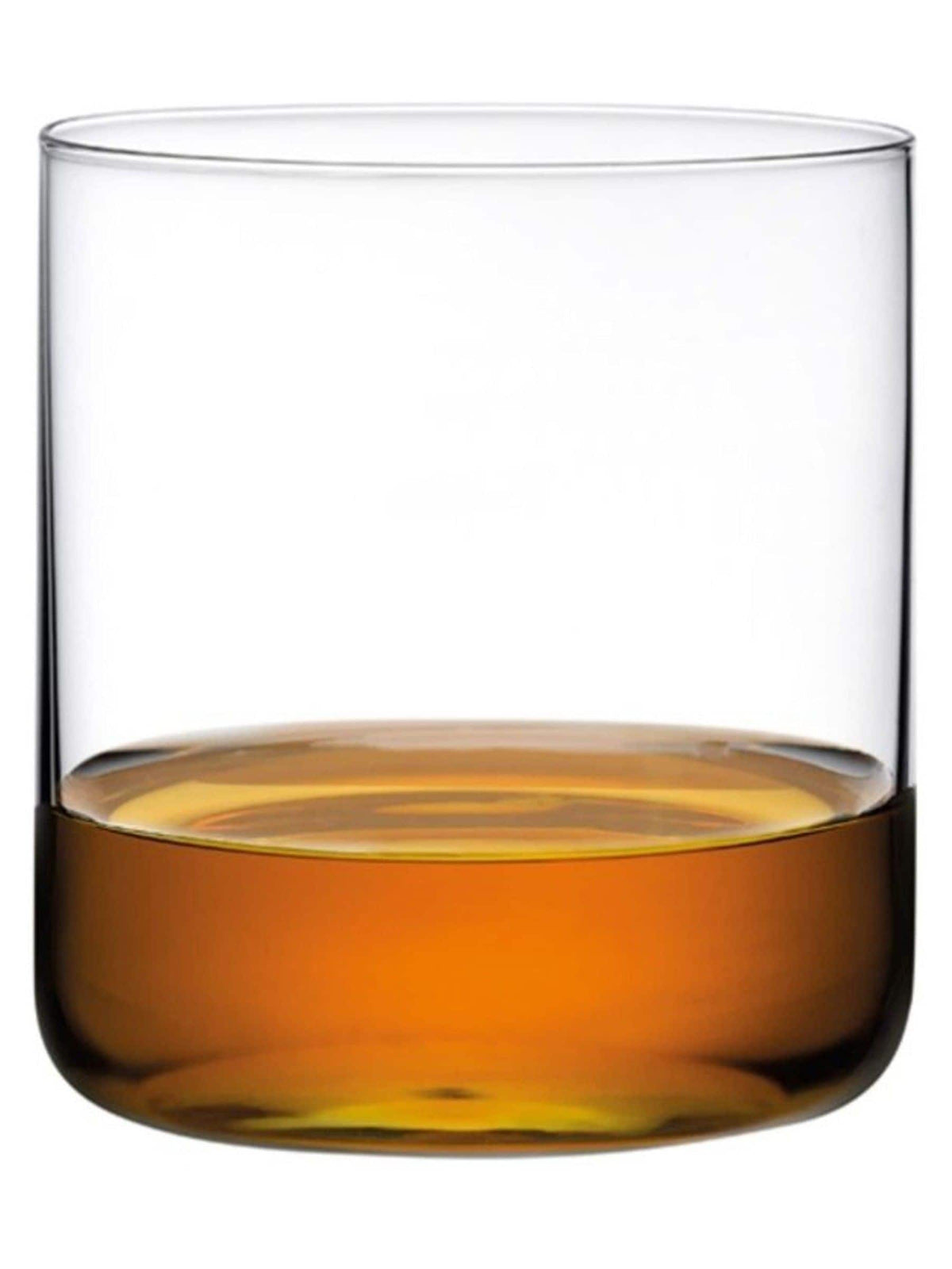 Nude Set of 4 Clear Finesse Single Old Fashioned Whisky Glasses