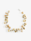Christmas Garland gold bauble pre-lit 168cm, UK version