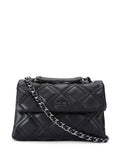 Carvela Black Mini Rosa Chain Shoulder Bag