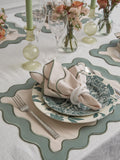 Sixty3 Styled Set of 4 Sage Napkins