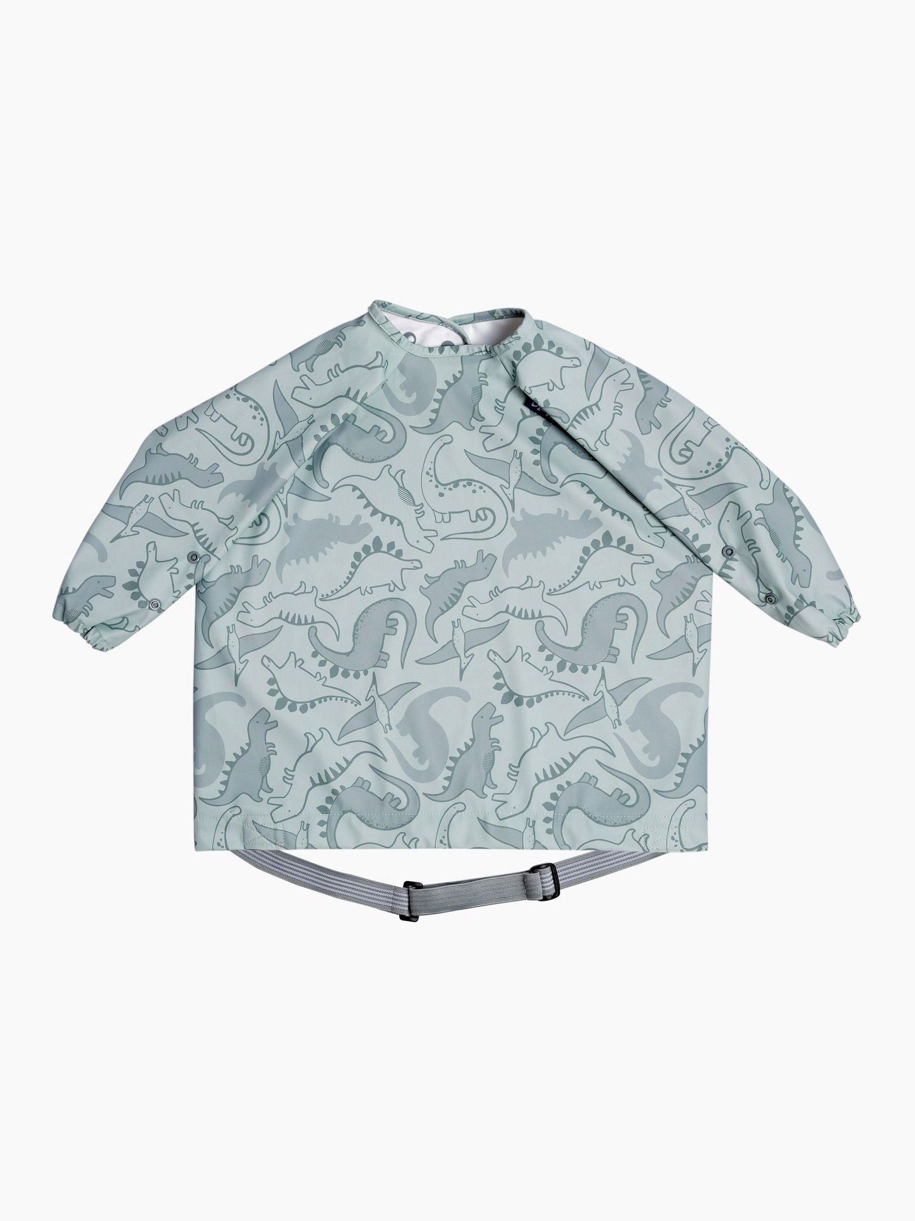 Bibado weaning bib Green Coverall Dino Roar (British brand)