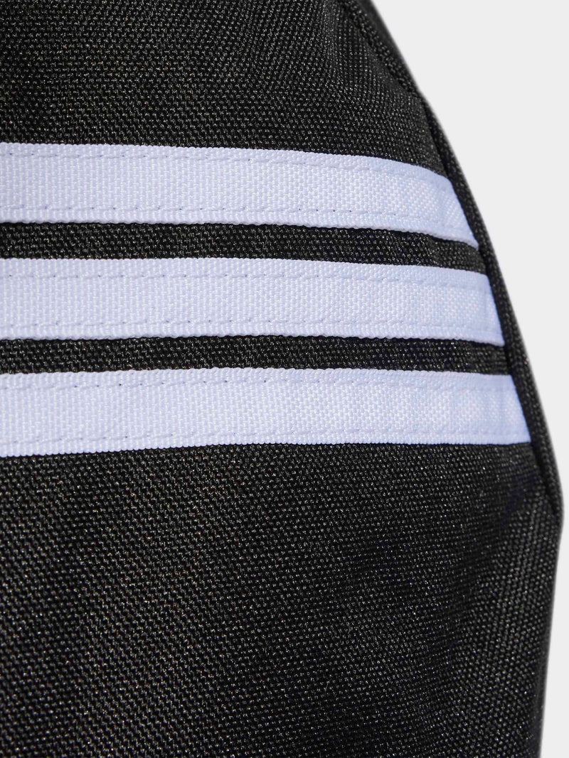 adidas black 3 stripe backpack 27.4L, imported from the UK