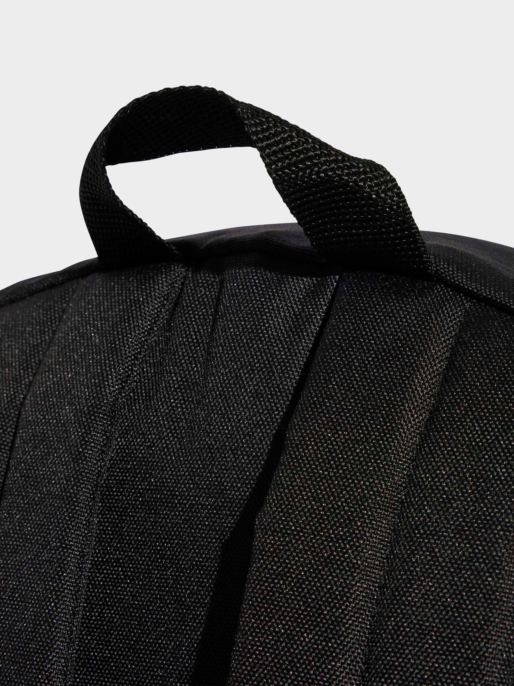 adidas black 3 stripe backpack 27.4L, imported from the UK