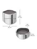 Umbra chrome wavy jewelry organizer 8x10x10 cm (British brand)