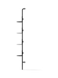 Umbra black adjustable shelf with four steel half-circles (British brand)