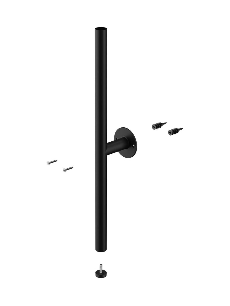 Umbra black adjustable shelf with four steel half-circles (British brand)