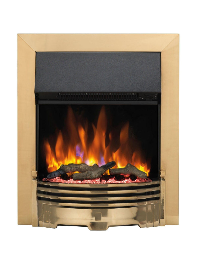 Dimplex Helmsdale inset electric fireplace with Optiflame effect (British brand)
