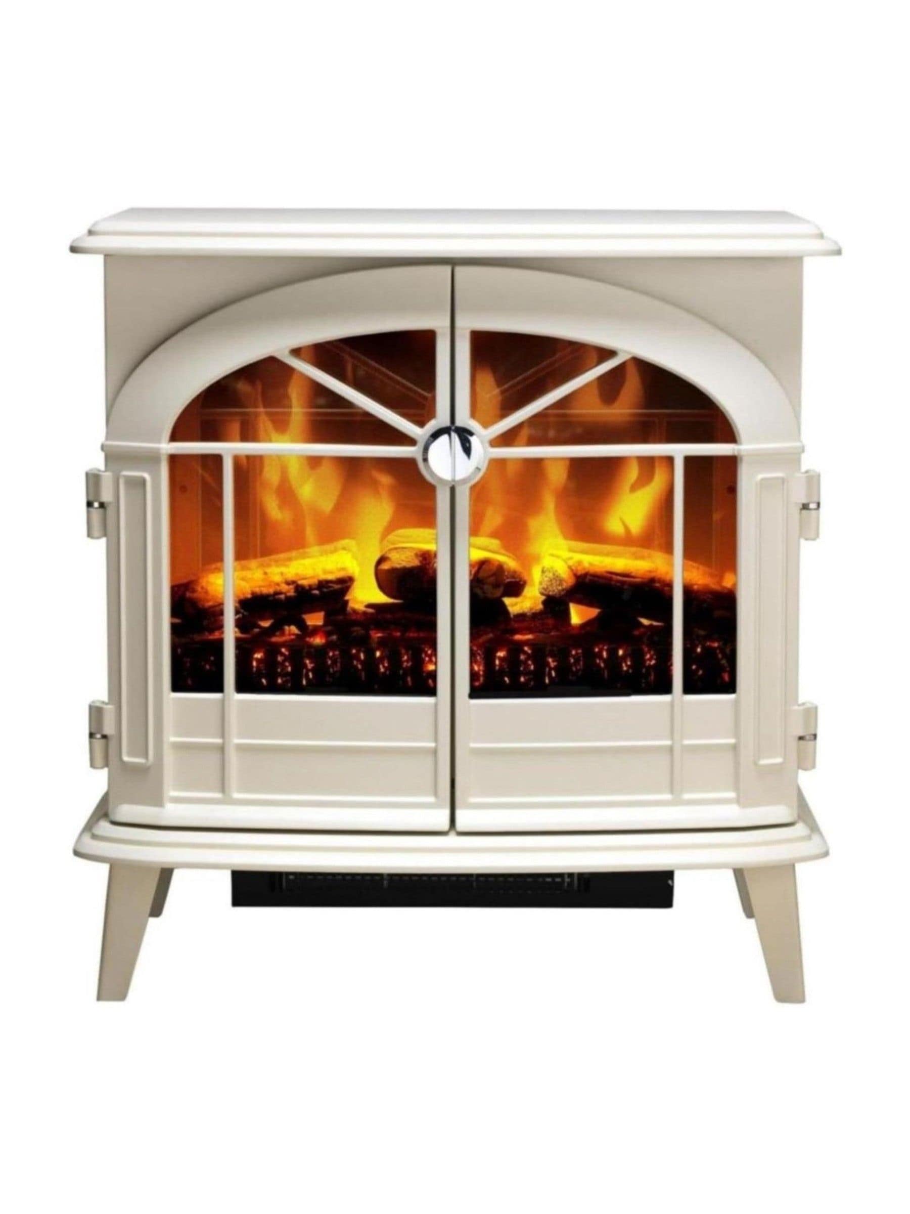 Dimplex cream Fullerton double door electric stove (British brand)