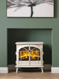 Dimplex cream Fullerton double door electric stove (British brand)