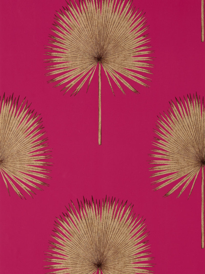 Sanderson Fan Palm wallpaper sample - British product