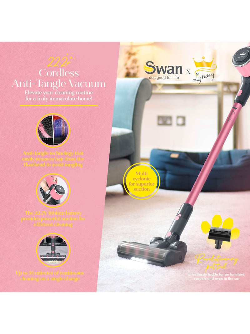 Swan cordless vacuum Queen of Clean, imported from the UK